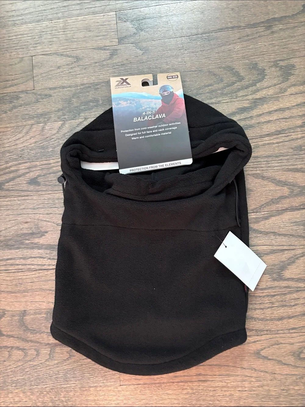 ZeroXposur Black Balaclava Face Mask